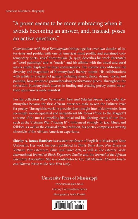 Produktbild: Conversations with Yusef Komunyakaa