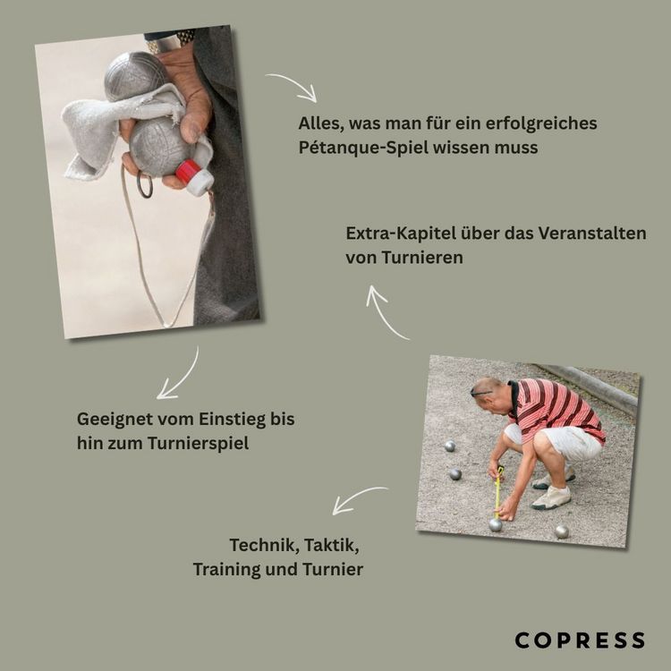 Produktbild: P&eacute;tanque. Grundlagen, Technik, Taktik, Training, Spielformen.