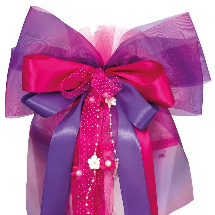 Produktbild: XXL-Schleife Purple Blooming