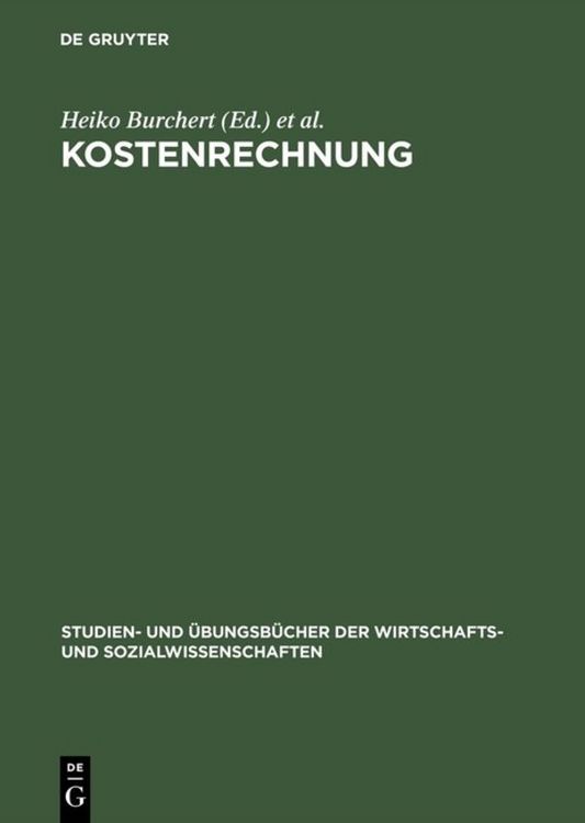 Produktbild: Kostenrechnung