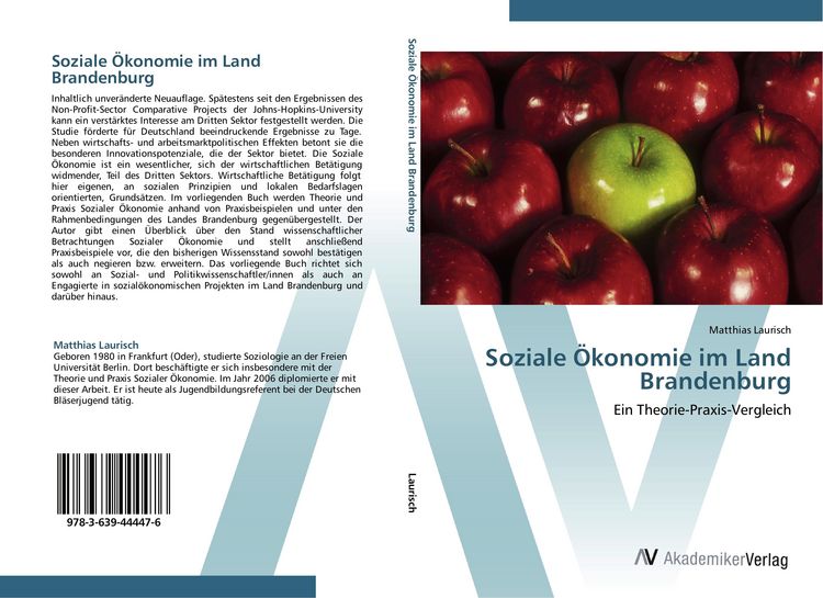 Produktbild: Soziale &Ouml;konomie im Land Brandenburg