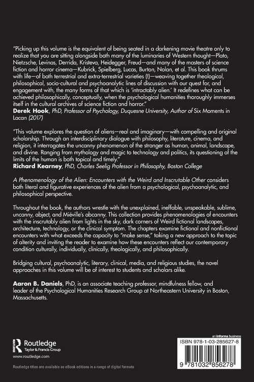 Produktbild: A Phenomenology of the Alien