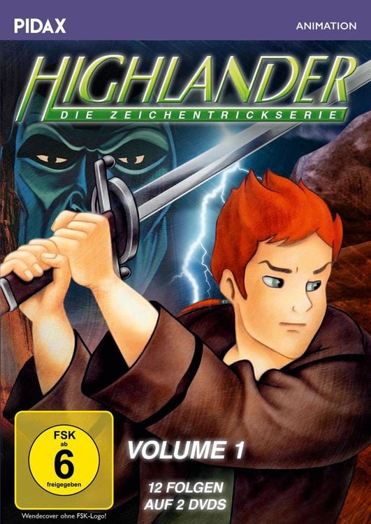 Bild vom Artikel Highlander - Die Zeichentrickserie, Vol. 1 / Die ersten 12 Folgen der kultigen Abenteuerserie (Pidax Animation) [2 DVDs] vom Autor Hervé Lavandier