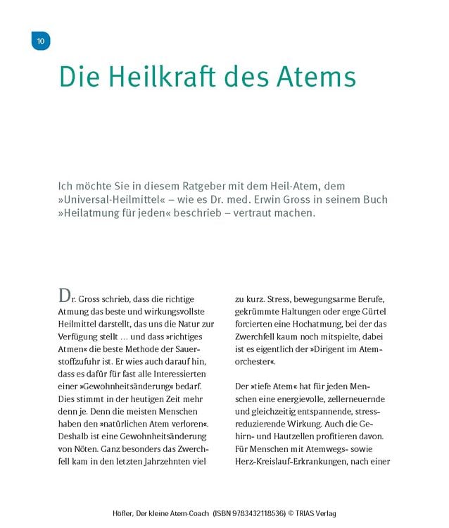Produktbild: Der kleine Atem-Coach