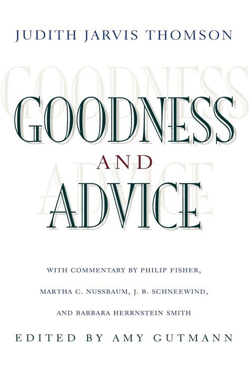 Produktbild: Goodness and Advice