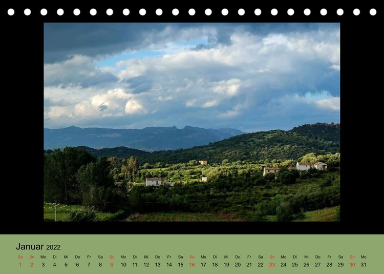 Produktbild: Sardische Landschaften (Tischkalender 2022 DIN A5 quer)
