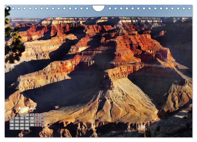 Produktbild: Natural Wonders, Fascinating Places in The World (Wall Calendar 2026 DIN A4 landscape), CALVENDO 12 Month Wall Calendar