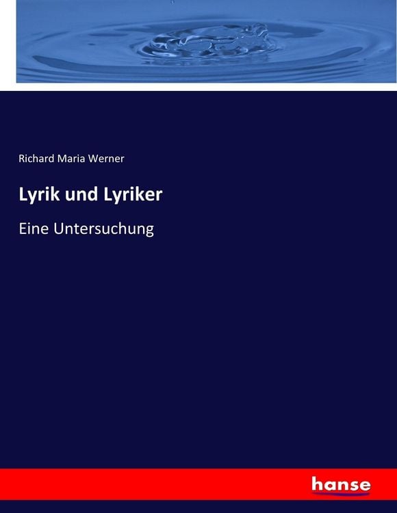 Produktbild: Lyrik und Lyriker