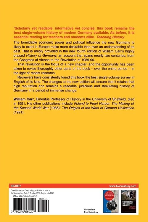 Produktbild: A History of Germany 1815-1990