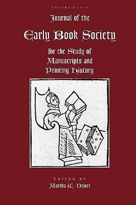 Produktbild: Journal of the Early Book Society Vol 13