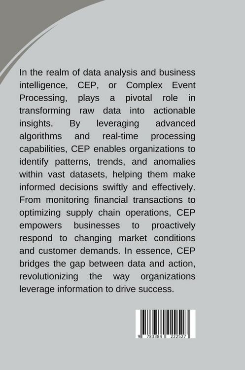 Produktbild: CEP: Insights from Data to Action