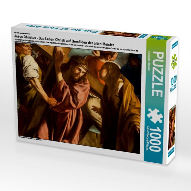 Produktbild: CALVENDO Puzzle Ein Motiv aus dem Kalender Jesus Christus - Das Leben Christi auf Gem&auml;lden der alten Meister | 1000 Teile Lege-Gr&ouml;&szlig;e 64x48cm Foto-Puzzle f&uuml;r gl&uuml;ckliche Stunden