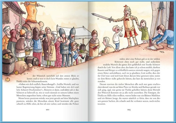 Produktbild: Der kleine Ritter Trenk und fast das ganze Leben im Mittelalter / Der kleine Ritter Trenk Band 4