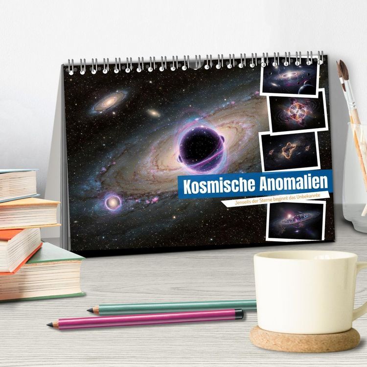 Produktbild: Kosmische Anomalien (Tischkalender 2027 DIN A5 quer), CALVENDO Monatskalender