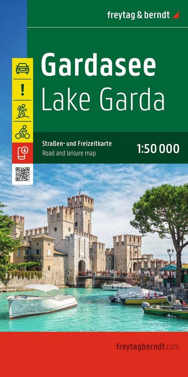 Produktbild: freytag & berndt Stra&szlig;enkarte Gardasee 1:50.000