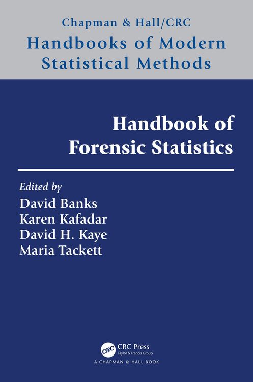 Produktbild: Handbook of Forensic Statistics