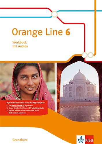 Produktbild: Orange Line 6. Grundkurs. Workbook mit Audios Klasse 10