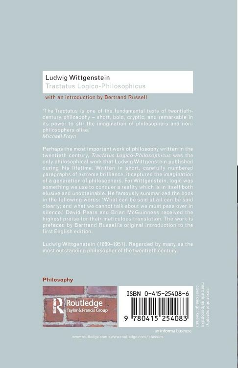 Produktbild: Tractatus Logico-Philosophicus