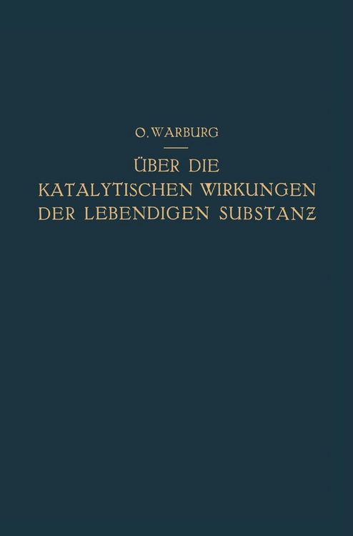 Produktbild: &Uuml;ber die Katalytischen Wirkungen der Lebendigen Substanz