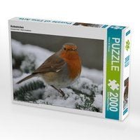 Produktbild: CALVENDO Puzzle Rotkehlchen 2000 Teile Lege-Gr&ouml;&szlig;e 90 x 67 cm Foto-Puzzle Bild von Dieter-M. Wilczek
