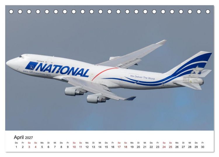 Produktbild: Die Faszination der Quadjets (Tischkalender 2027 DIN A5 quer), CALVENDO Monatskalender