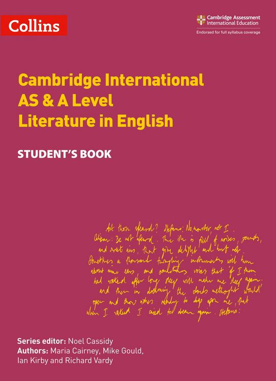 Produktbild: Cambridge International AS & A Level Literature in English Student's Book