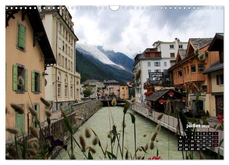 Produktbild: Les paysages de montagne Haute-Savoie (Calendrier mural 2026 DIN A3 vertical), CALVENDO calendrier mensuel