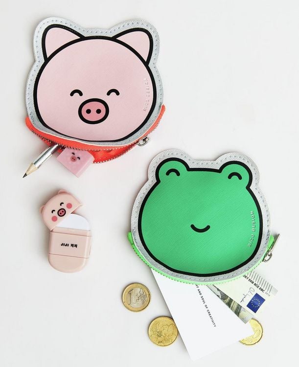 Produktbild: Portemonnaie Chingu, Schwein, 11 x 11,5 cm