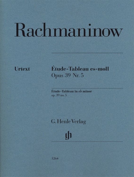 Produktbild: Sergej Rachmaninow - Étude-Tableau es-moll op. 39 Nr. 5