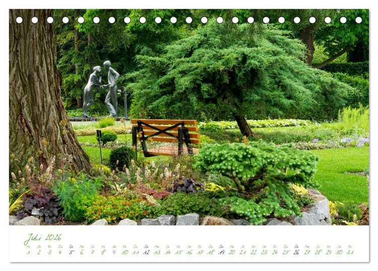Produktbild: Kreislehrgarten in Steinfurt (Tischkalender 2026 DIN A5 quer), CALVENDO Monatskalender