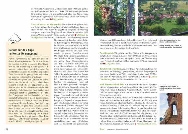 Produktbild: Wandergenuss Elsass und Vogesen