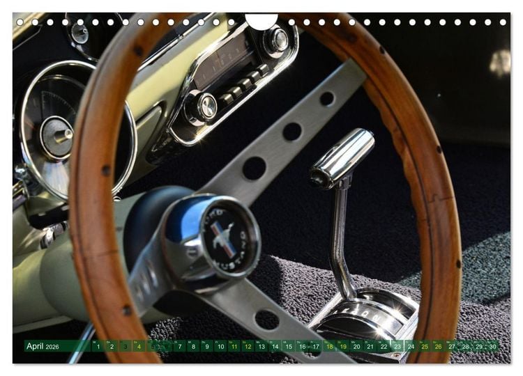 Produktbild: Ein Pony zum verlieben - Ford Mustang 1968 (Wandkalender 2026 DIN A4 quer), CALVENDO Monatskalender