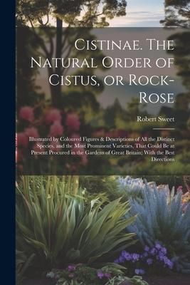 Produktbild: Cistinae. The Natural Order of Cistus, or Rock-rose; Illustrated by Coloured Figures & Descriptions of all the Distinct Species, and the Most Prominen