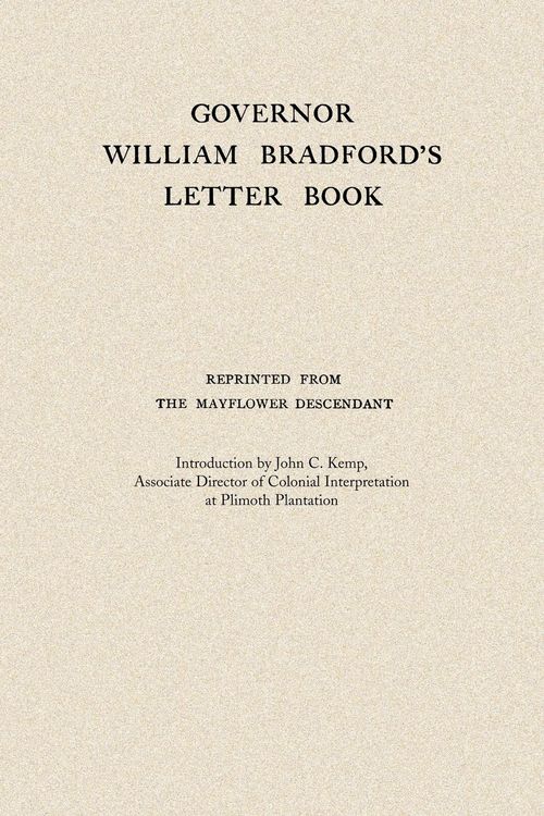 Produktbild: Governor William Bradford's Letter Book