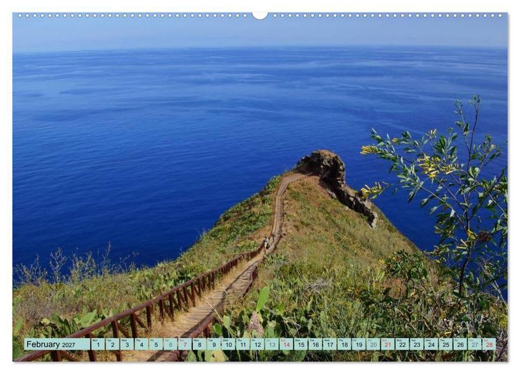 Produktbild: THE ISLAND OF MADEIRA (High Quality Premium Wall Calendar 2027 DIN A2 landscape),CALVENDO 12 Month Wall Calendar