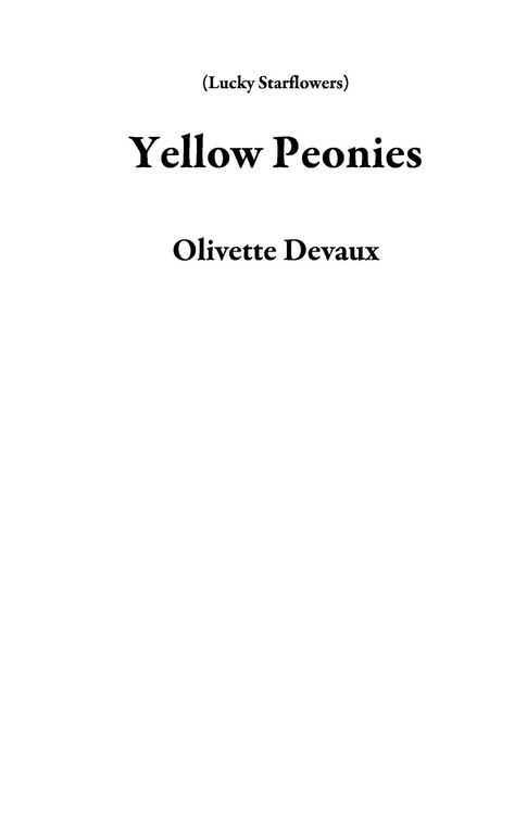 Produktbild: Yellow Peonies (Lucky Starflowers)