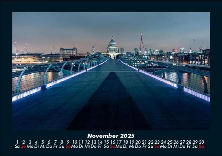 Produktbild: London - Impressionen 2025 Fotokalender DIN A5