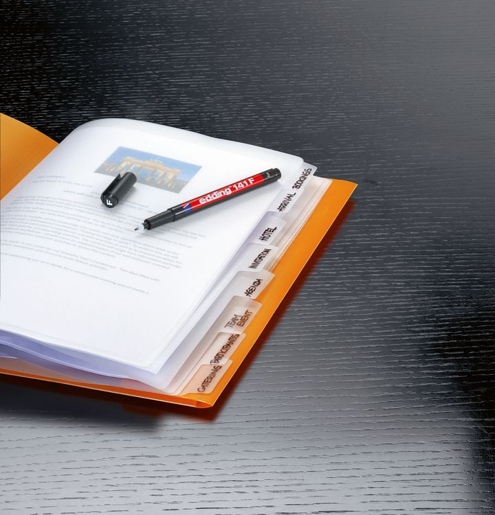 Produktbild: EDDING&reg; OHP-Marker permanent 141, schwarz