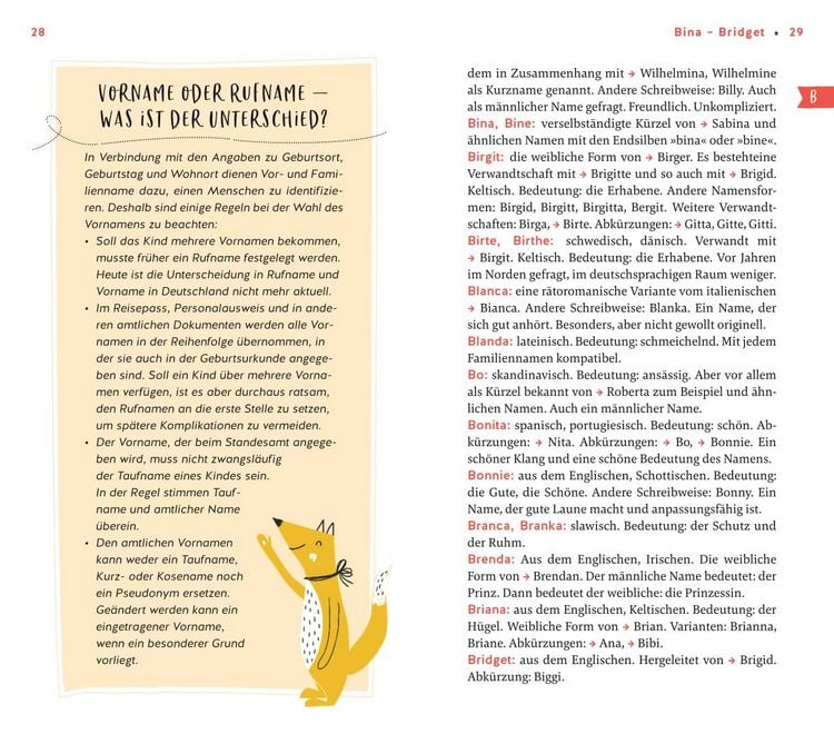 Produktbild: Vornamen