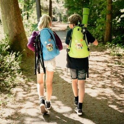 Produktbild: Bresser Junior 13985 - Linsen-Teleskop 70/400 mit Rucksack, Kinder-Teleskop