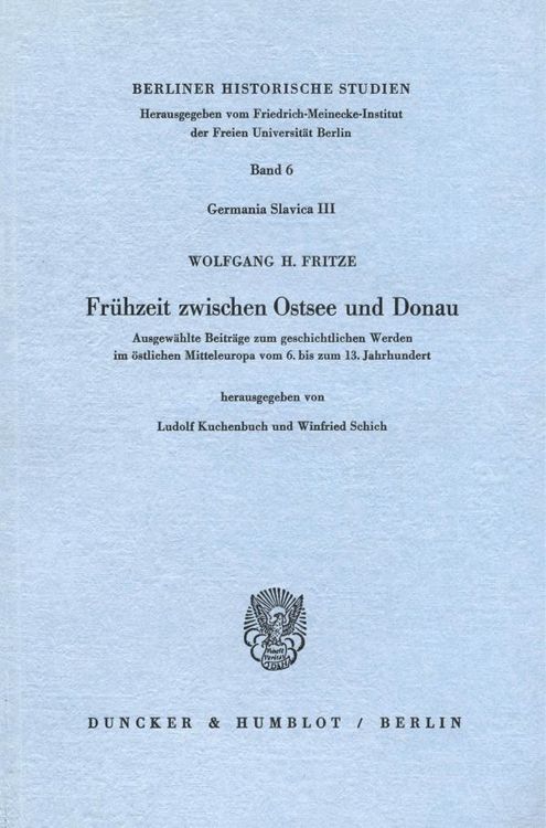 Produktbild: Fr&uuml;hzeit zwischen Ostsee und Donau.