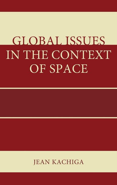 Produktbild: Global Issues in the Context of Space