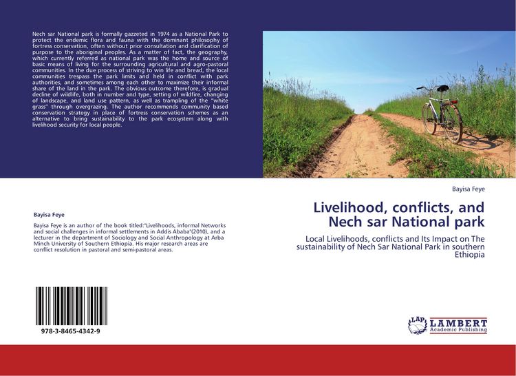 Produktbild: Livelihood, conflicts, and Nech sar National park