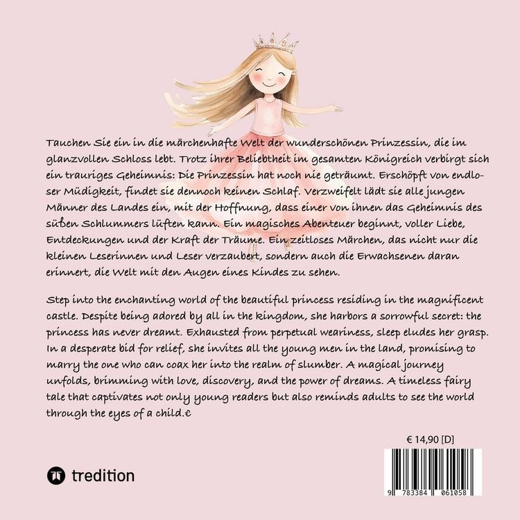 Produktbild: Die Geschichte von der Prinzessin die nicht einschlafen konnte