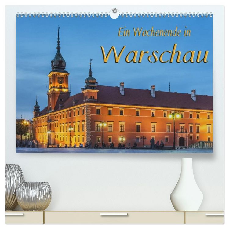 Produktbild: Ein Wochenende in Warschau (hochwertiger Premium Wandkalender 2026 DIN A2 quer), Kunstdruck in Hochglanz