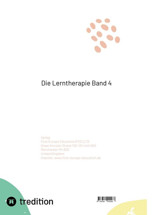 Produktbild: Die Lerntherapie Band 4
