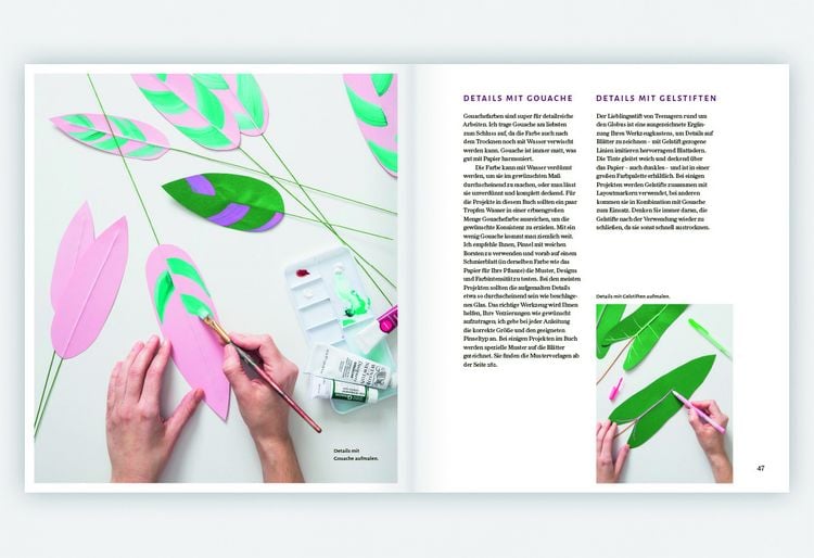 Produktbild: Zimmerpflanzen aus der Papierwerkstatt