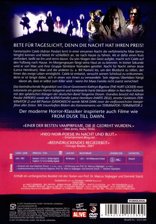 Produktbild: Near Dark - Die Nacht hat ihren Preis (Filmjuwelen)