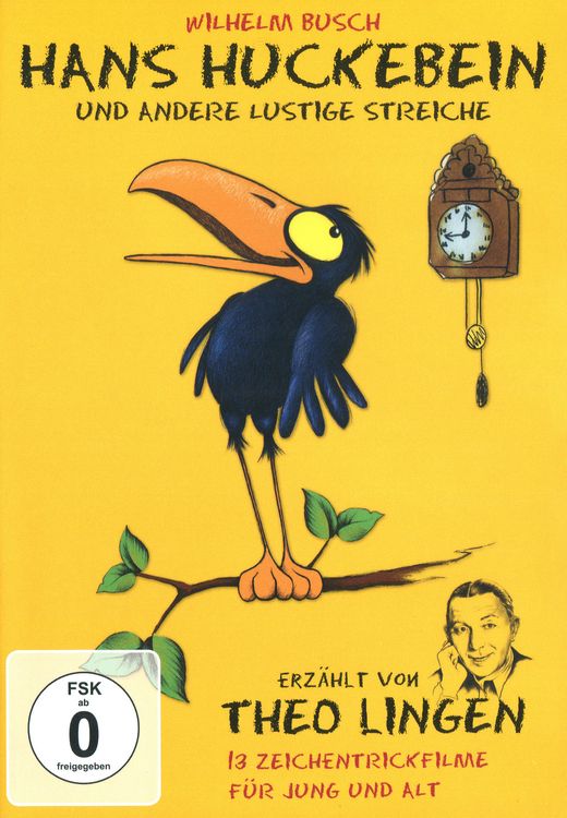 Produktbild: Hans Huckebein - Erz&auml;hlt von Theo Lingen