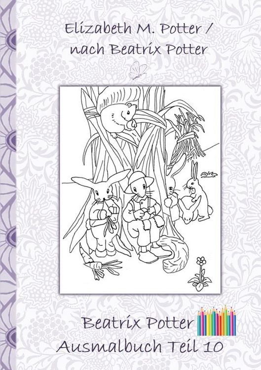 Produktbild: Beatrix Potter Ausmalbuch Teil 10 ( Peter Hase )
